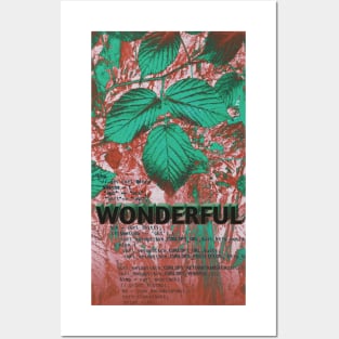 Scripted nature vintage Posters and Art